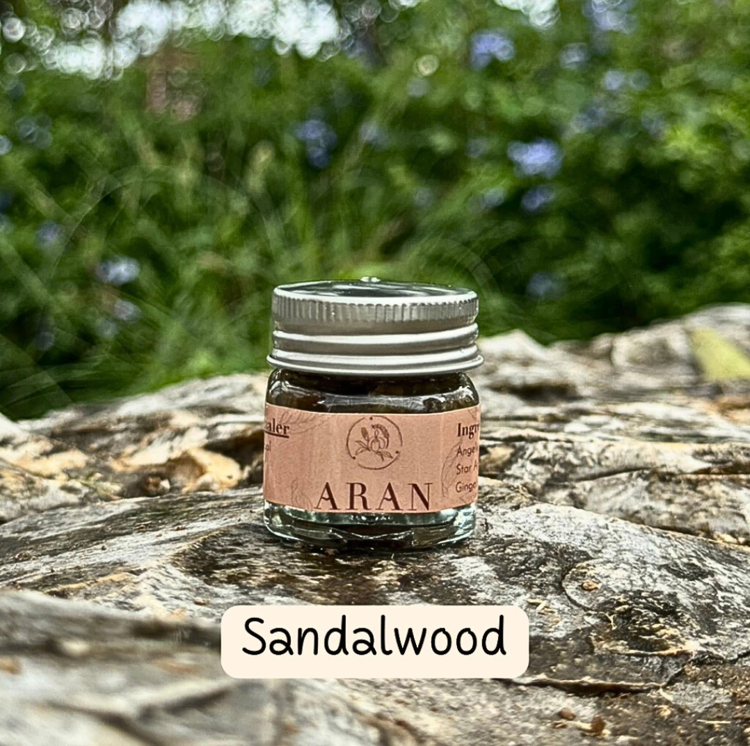ARAN herbal inhaler, fragrant, refreshing, herbal, relaxing, unique scent