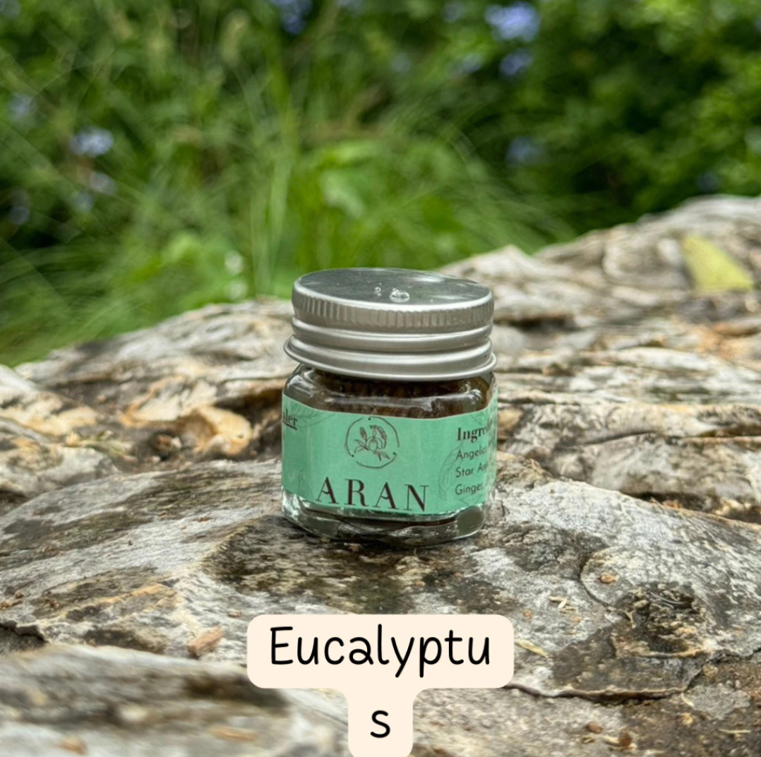 ARAN herbal inhaler, fragrant, refreshing, herbal, relaxing, unique scent