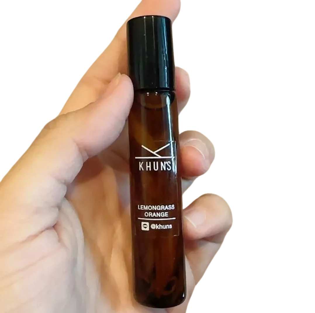 Aroma Inhaler - Fragrant, cool, refreshing, size 10 ml., can be used for inhalation and application, convenient roller head