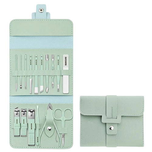 Luxury 16-Piece Professional Nail Care Kit 🧳💅