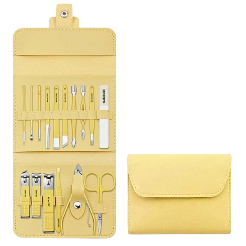 Luxury 16-Piece Professional Nail Care Kit 🧳💅
