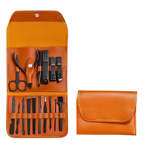 Luxury 16-Piece Professional Nail Care Kit 🧳💅