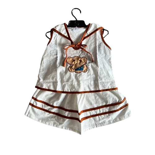 Premium Handmade Thai Cotton Girls' Dress with Elephant Pattern π