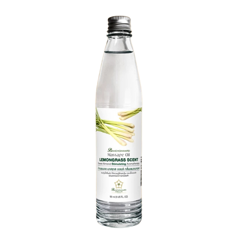 Lemongrass Spa Massage Oil has a unique refreshing scent that gives a feeling of freshness and clarity. Size 90 ml. Extracted from almond oil and 9 types of natural oils.
