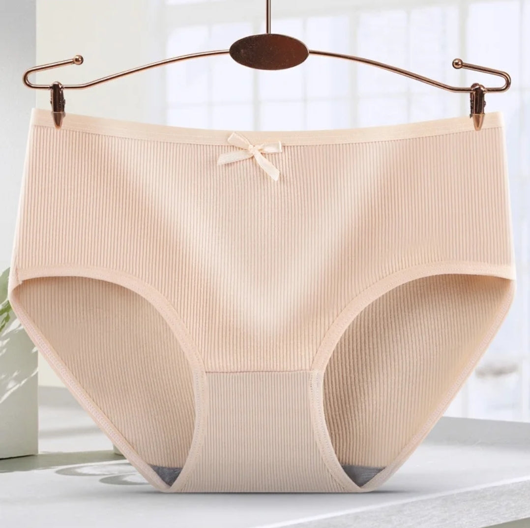 Korean style bowknot women's underwear, breathable cotton