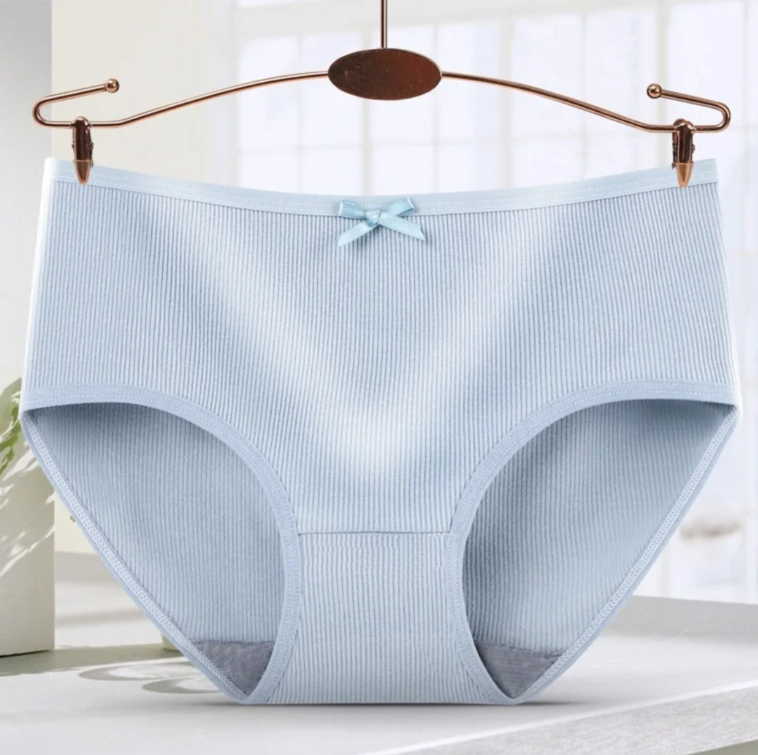 Korean style bowknot women's underwear, breathable cotton