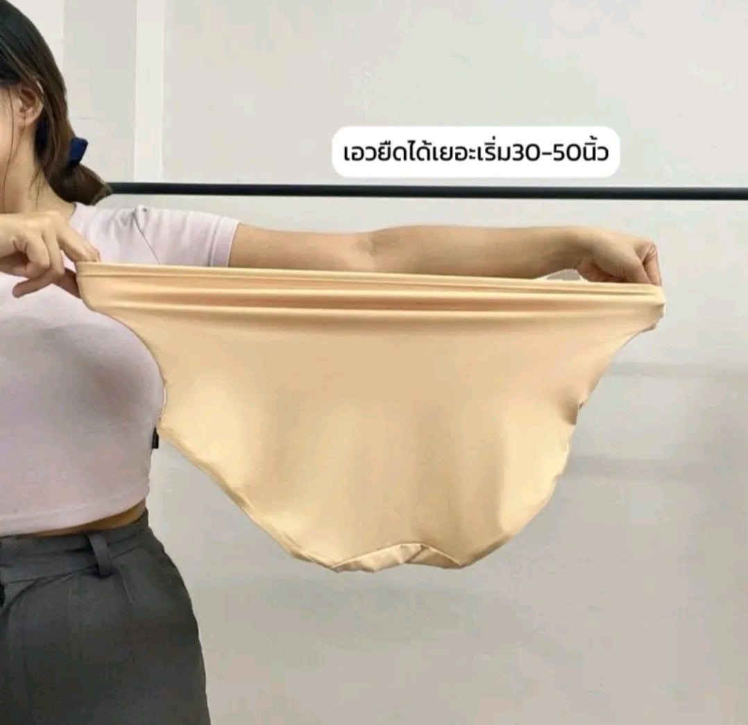 Women's soft underwear, large size, soft fabric, 5 pieces per set