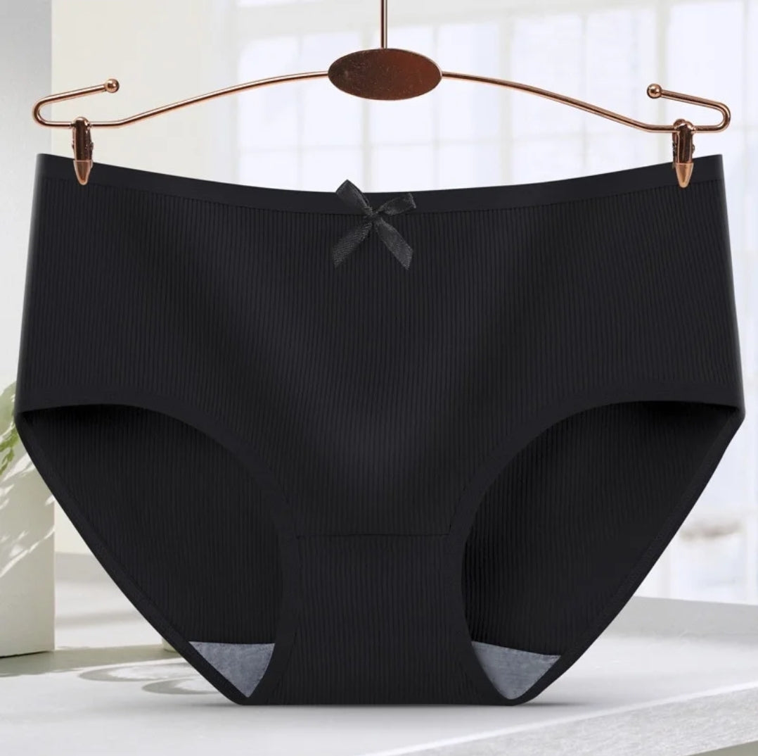 Korean style bowknot women's underwear, breathable cotton