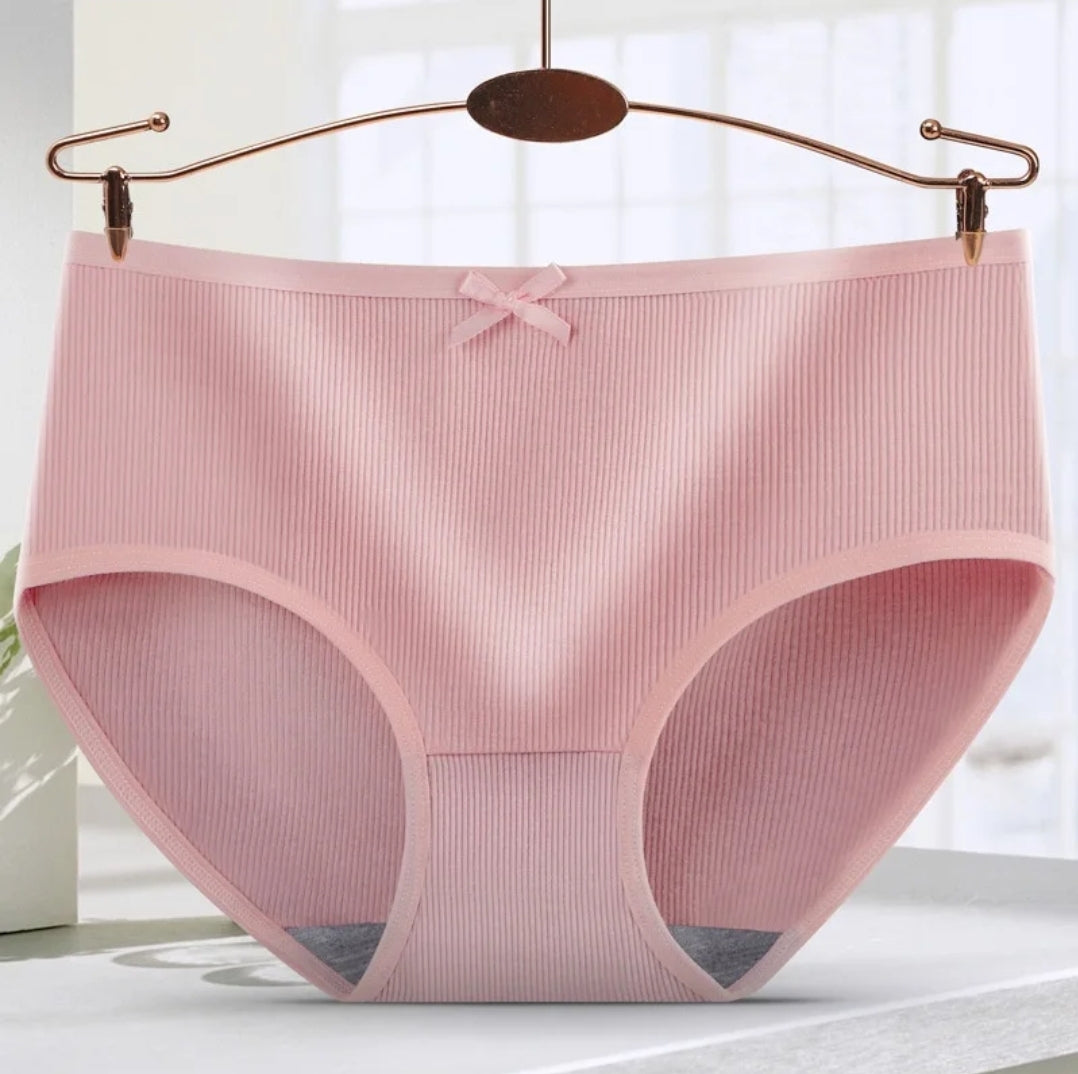 Korean style bowknot women's underwear, breathable cotton