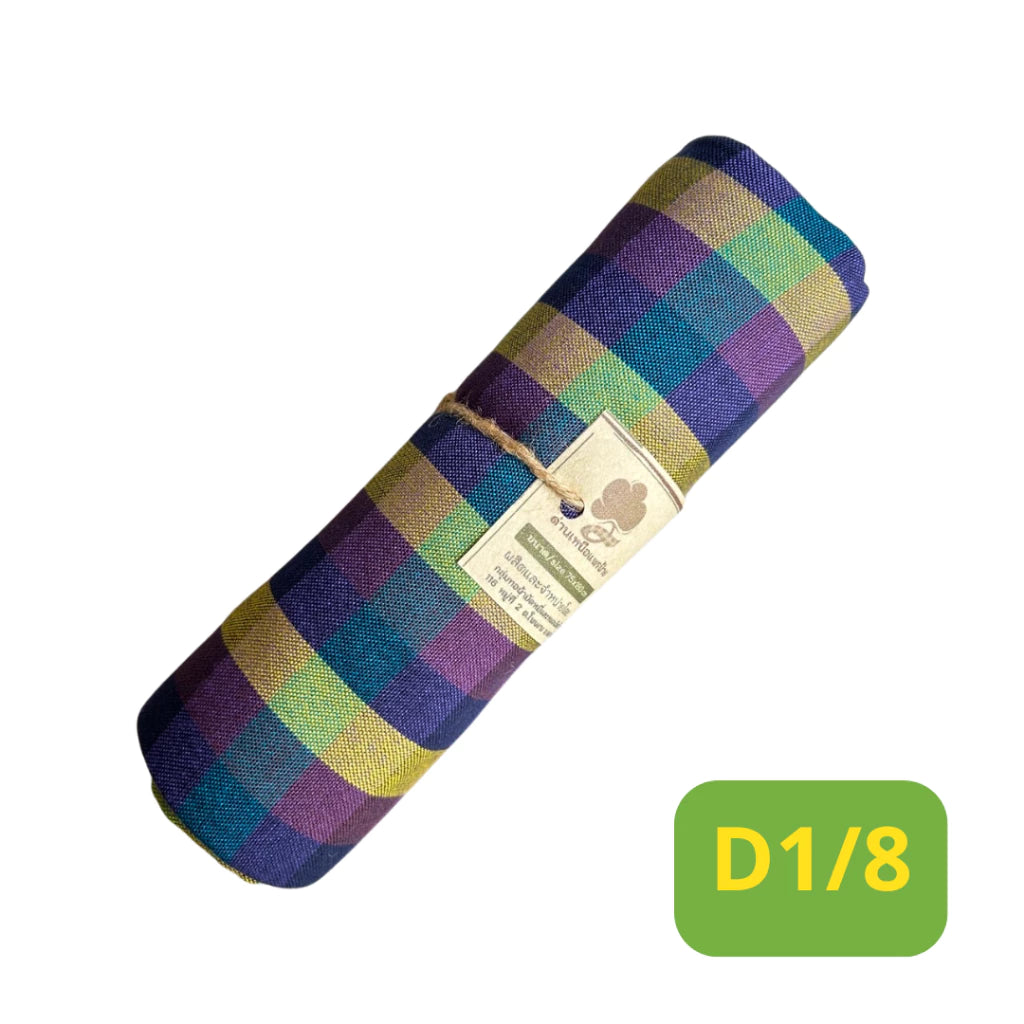 Soft cotton towel, size 75x180 cm., standard Thai male model, mud-dyed cloth, souvenir, giftMixed colors and patterns ผ้าขาวม้าเนื้อนุ่ม ขนาด 75x180 ซม.รุ่นมาตราฐานชายไทย ผ้าหมักโคลน ของฝาก ของที่ระลึก ของกำนัล ตละสีและลาย