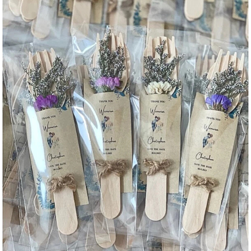 💍 Minimal souvenirs, wooden spoons and forks, cheap wedding souvenirs  Disposable wooden spoons and forks, easily biodegradable by nature