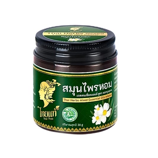 Thai herbs mixed essential oils inhaler