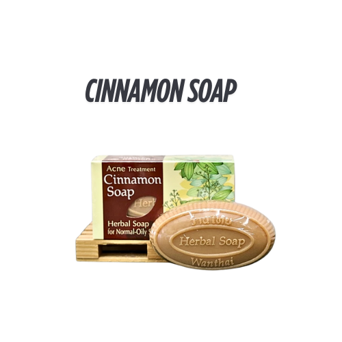 Herbal soap, moringa, star fruit, ginseng, turnip, cinnamon 80g