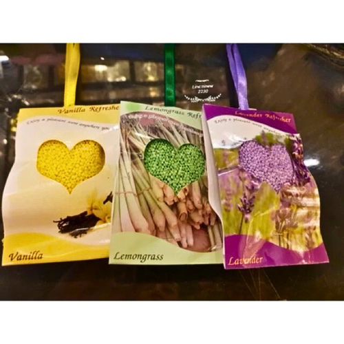 Aromatherapy air freshener bags, Thai products, containing 100% pure essential oils💕