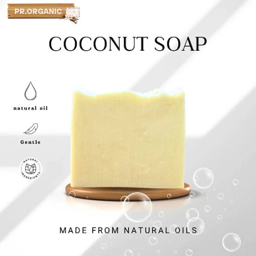 Coconut Milk Soap, Handmade Soap, Organic Soap 100 gram