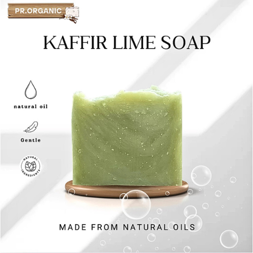 Kaffir lime oil soap, unscented, natural oil, handmade soap, herbal soap