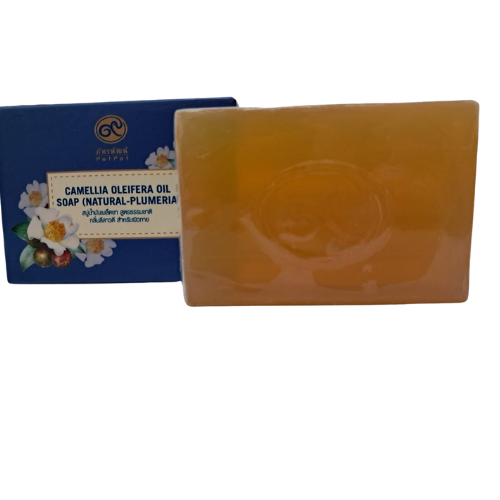 Camellia Seed Oil Soap (for body) Natural formula, Frangipani scent