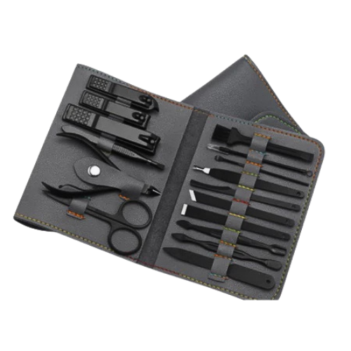 Luxury 16-Piece Professional Nail Care Kit 🧳💅