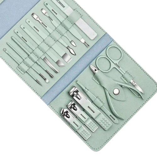 Luxury 16-Piece Professional Nail Care Kit 🧳💅