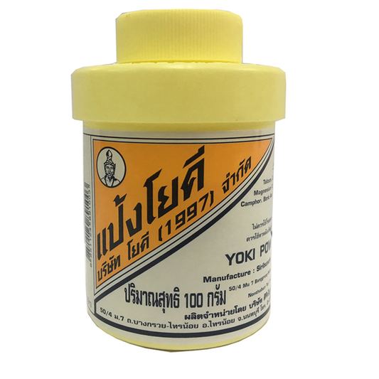 Yogi flour can 100 grams/โยคีแป้งกระป๋อง 100 กรัม
