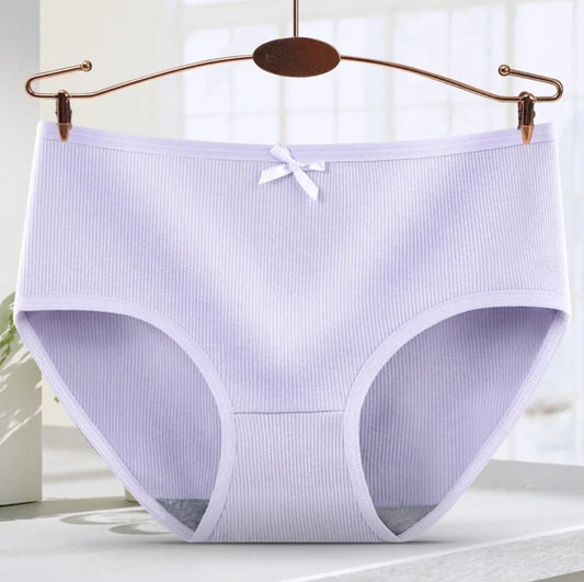 Korean style bowknot women's underwear, breathable cotton